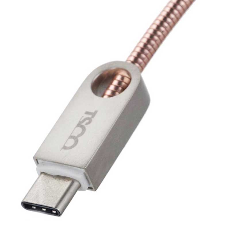 کابل TSCO TC 95 Type-C 1m روکش فلزی
