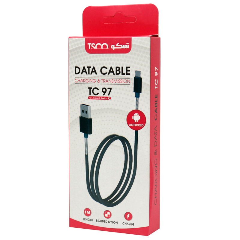 کابل میکرو یو اس بی TSCO TC 97 1m