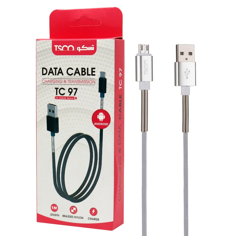 کابل میکرو یو اس بی TSCO TC 97 1m