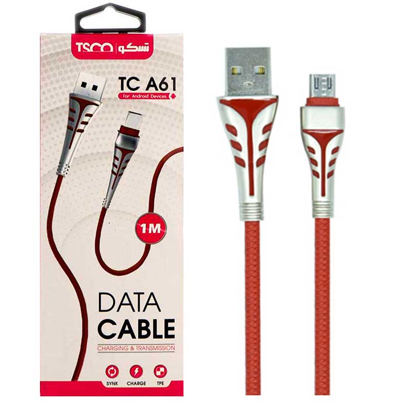 کابل میکرو یو اس بی TSCO TC A61 1m