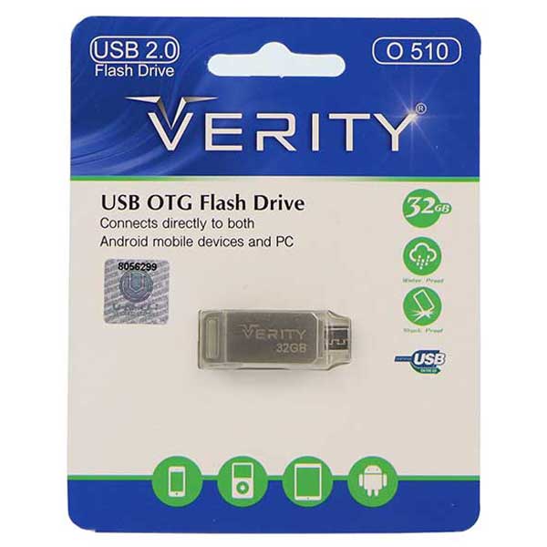 فلش 32 گیگ وریتی Verity O510 OTG
