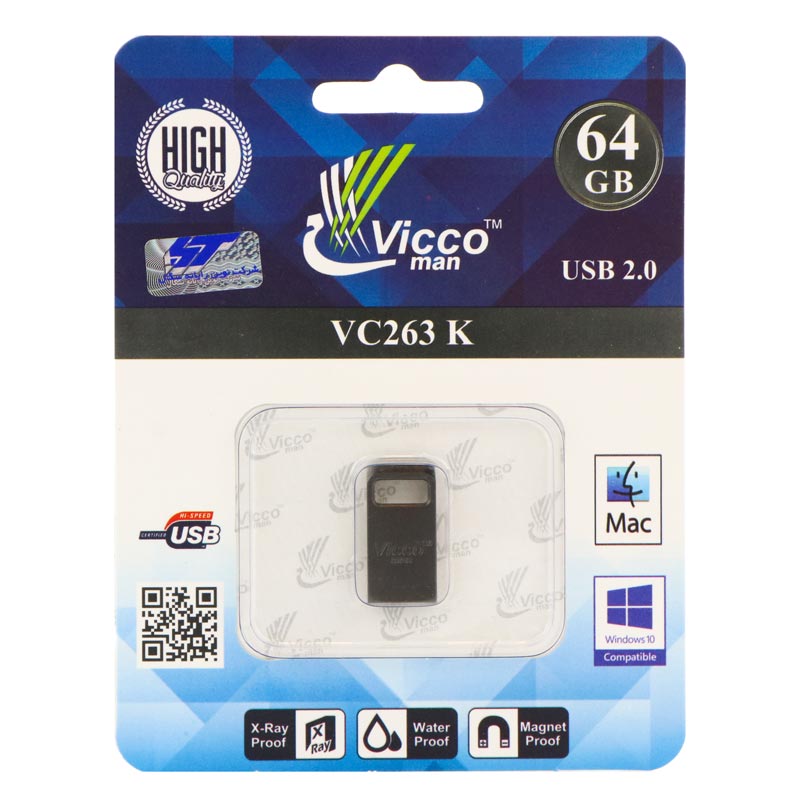 فلش 64 گیگ ویکومن ViccoMan VC263