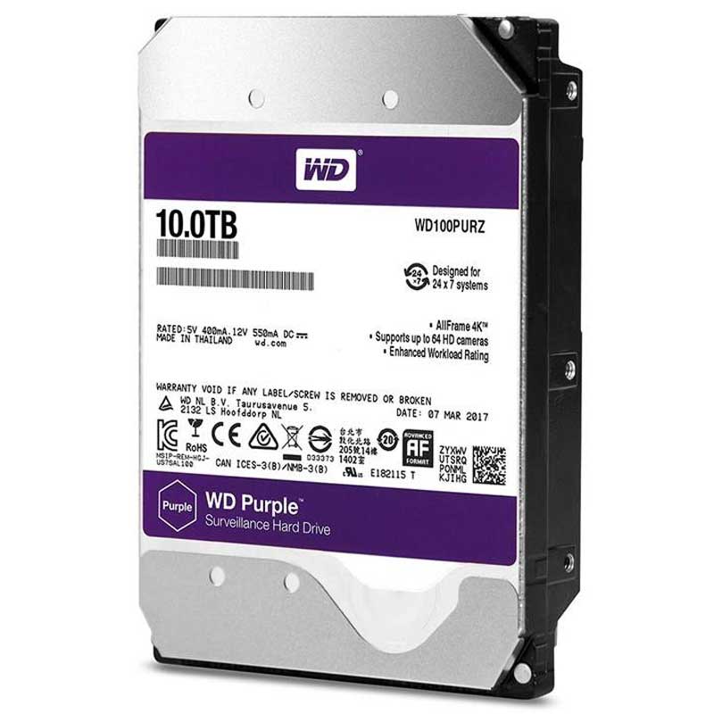 هارد اینترنال وسترن دیجیتال Western Digital Purple WD100PURZ 10TB