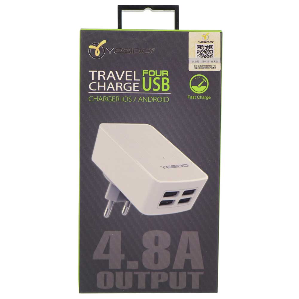 شارژر دیواری Yesido YC04 4.8A
