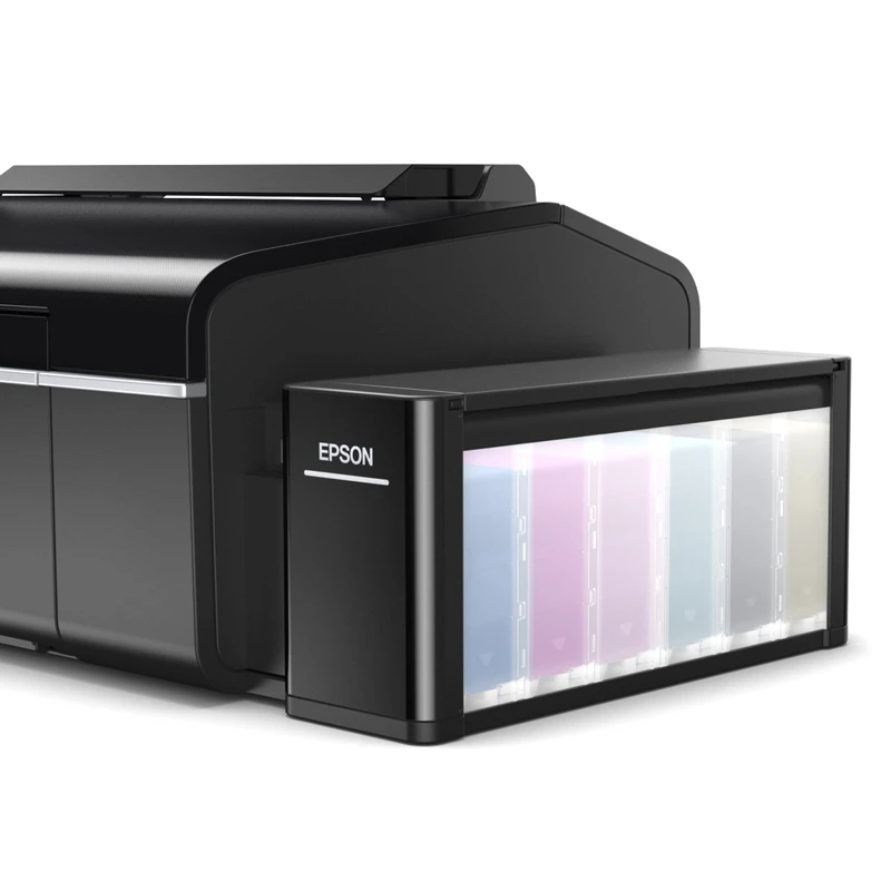 پرینتر رنگی جوهر افشان EPSON L805 فاقد جوهر