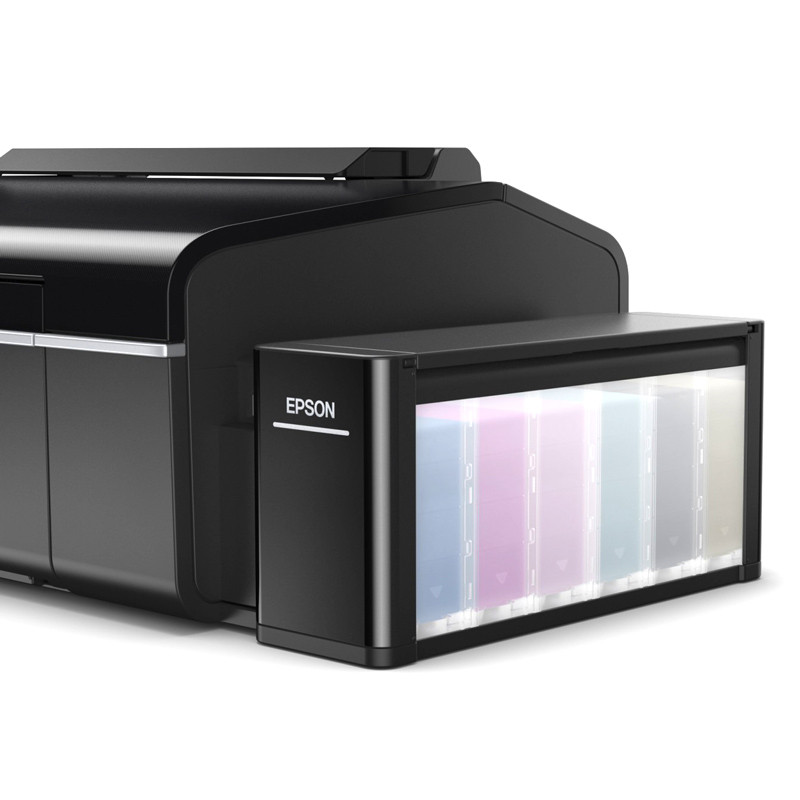 پرینتر رنگی جوهر افشان EPSON L805 فاقد جوهر