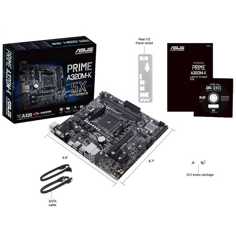 مادربرد ایسوس PRIME A320M-K DDR4