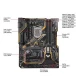 مادربرد ایسوس TUF Z370-PLUS GAMING DDR4