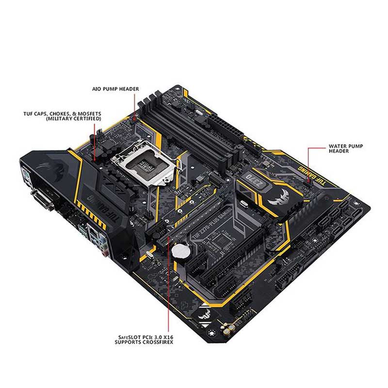 مادربرد ایسوس TUF Z370-PLUS GAMING DDR4