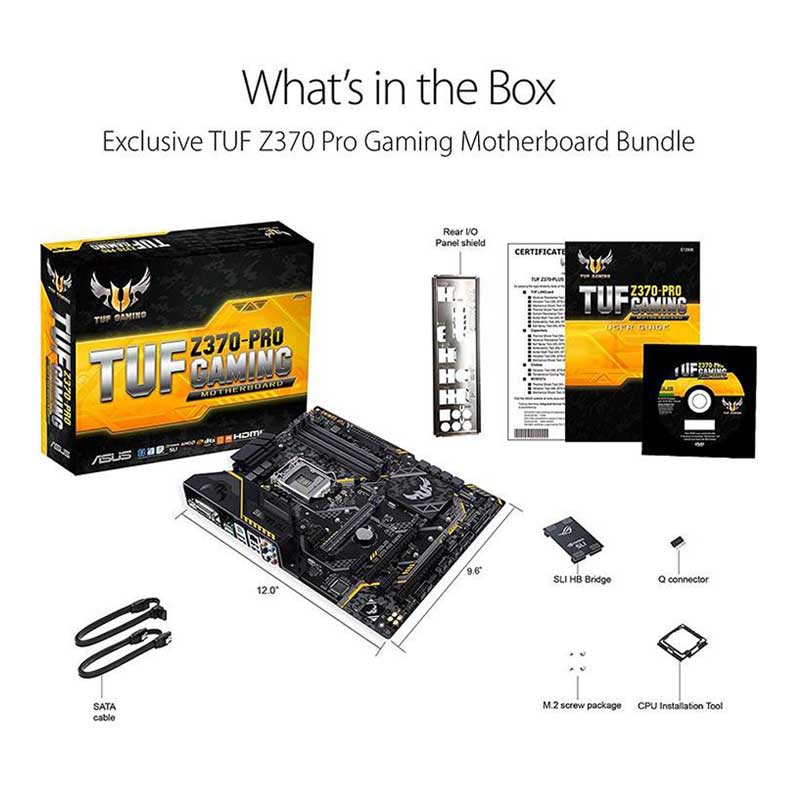 مادربرد ایسوس TUF Z370-PRO GAMING DDR4