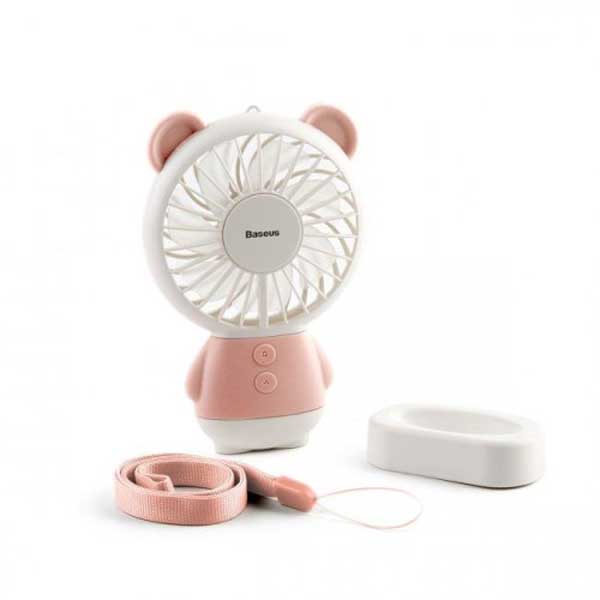 پنکه شارژی باسئوس Dharma bear fan CXBER-04