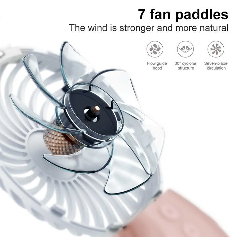 پنکه شارژی باسئوس Dharma bear fan CXBER-04