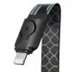 کابل آیفونی گردن بندی Baseus Golden Collar CALJL-BP1 85cm