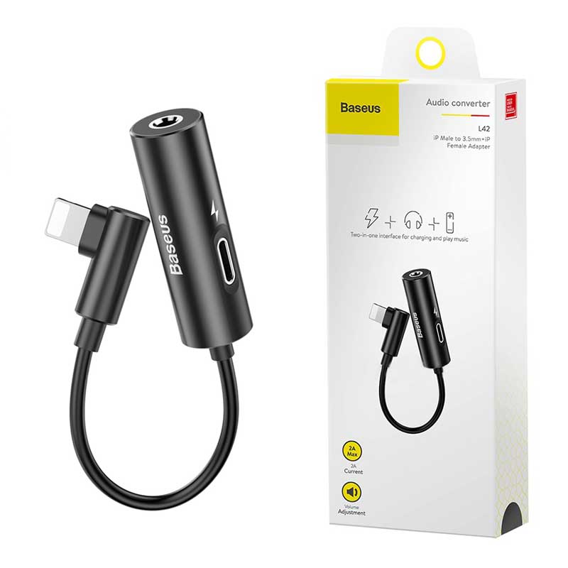 کابل تبدیل Baseus L42 Lightning to AUX