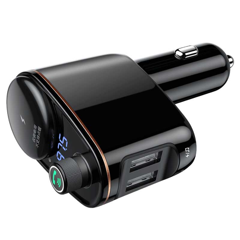 شارژر فندکی + FM Player بلوتوثی Baseus Locomotive CCALL-RH01