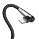 کابل کنفی آیفونی Baseus Sharp-bird CALMVP-D01 2.4A 1m