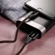 کابل کنفی آیفونی Baseus X-Shaped Light CALXD-B01 1m