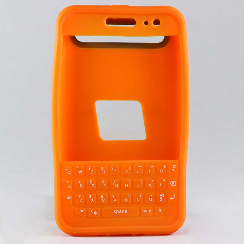 قاب ژله ای نارنجی Blackberry Q20