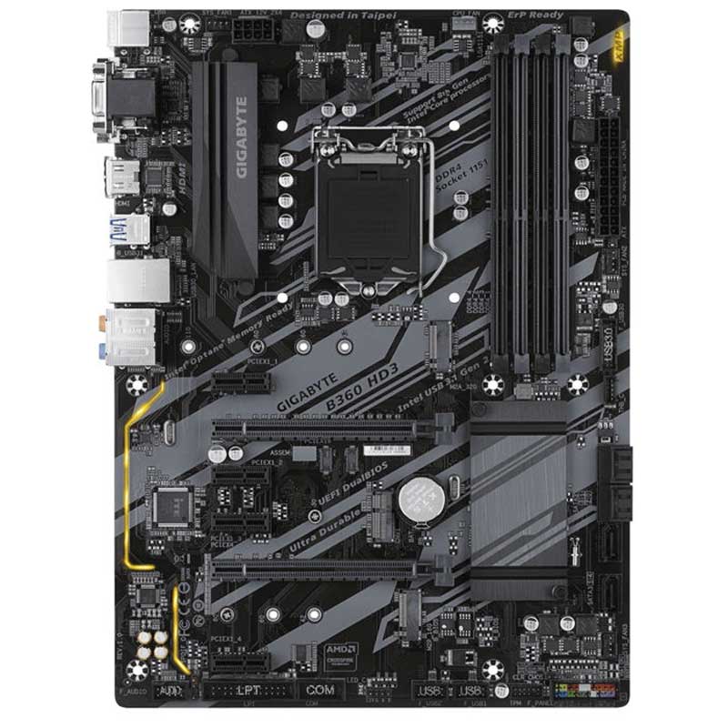 مادربرد گیگابایت B360 HD3 rev. 1.0 DDR4