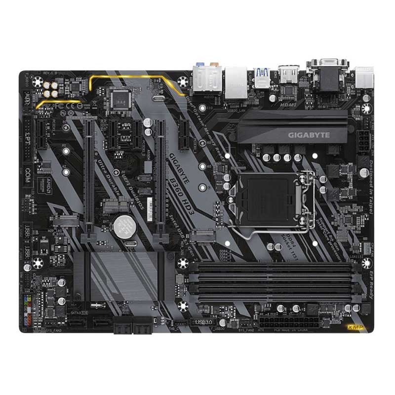 مادربرد گیگابایت B360 HD3 rev. 1.0 DDR4