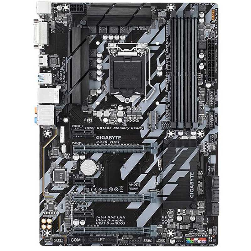 مادربرد گیگابایت Z370 HD3 rev. 1.0 DDR4