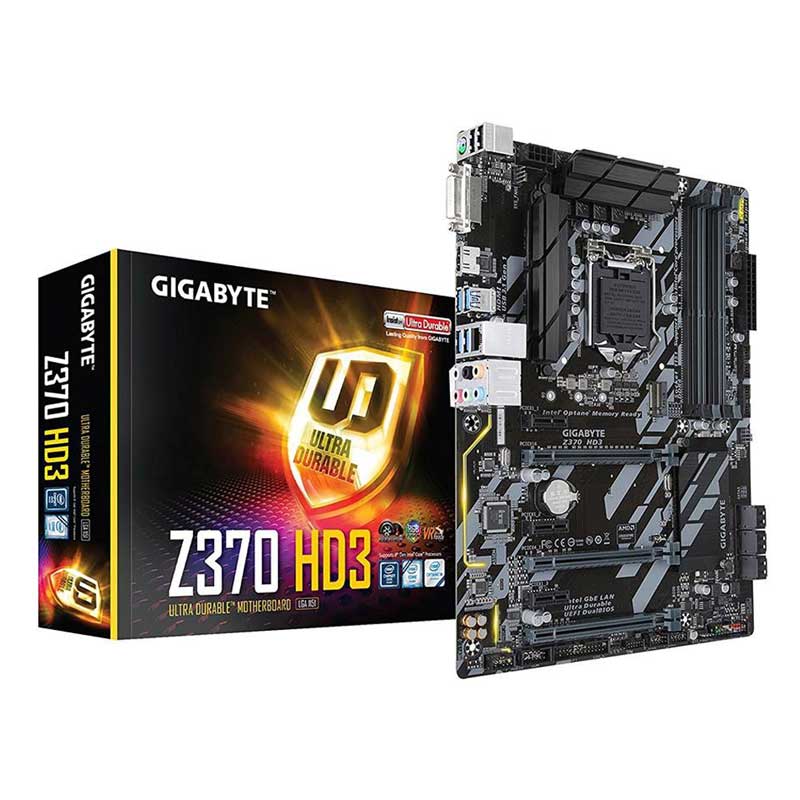 مادربرد گیگابایت Z370 HD3 rev. 1.0 DDR4