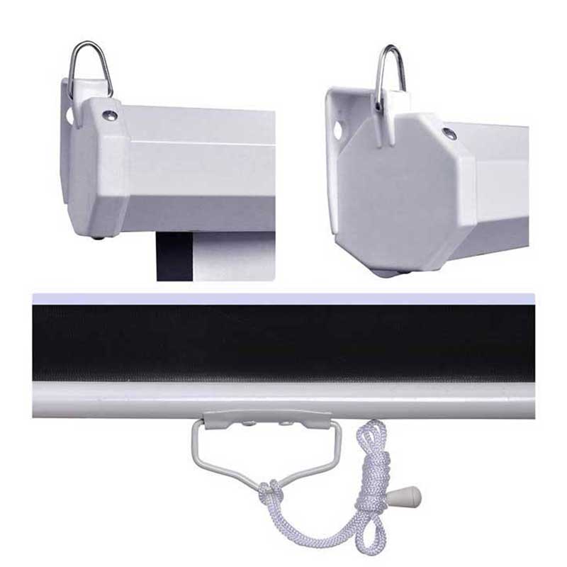پرده نمایش دستی ویدیو پروژکتور 150 * 150