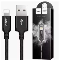 کابل کنفی سرفلزی آیفونی Hoco X14 Times Speed 1m