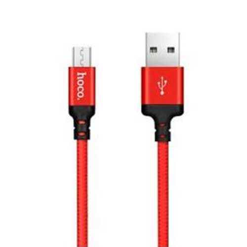 کابل کنفی سرفلزی میکرو یو اس بی Hoco X14 Times Speed 1m (گارانتی 12 ماهه)