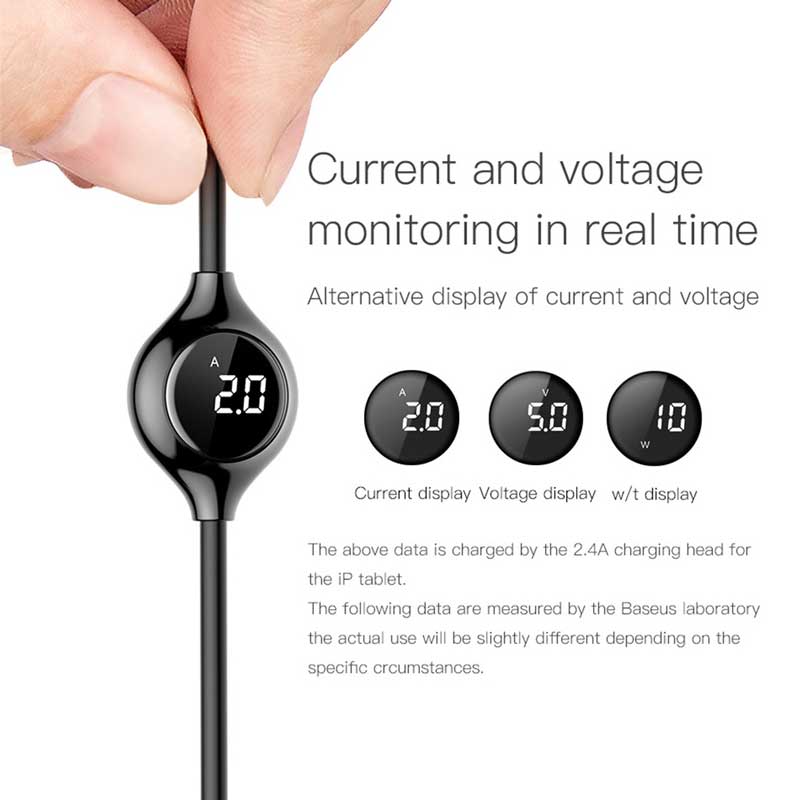 کابل آیفونی Baseus Big Eye CALEYE-01 1.2m