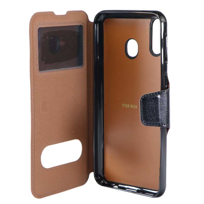 کیف چرمی سامسونگ M20 مشکی
