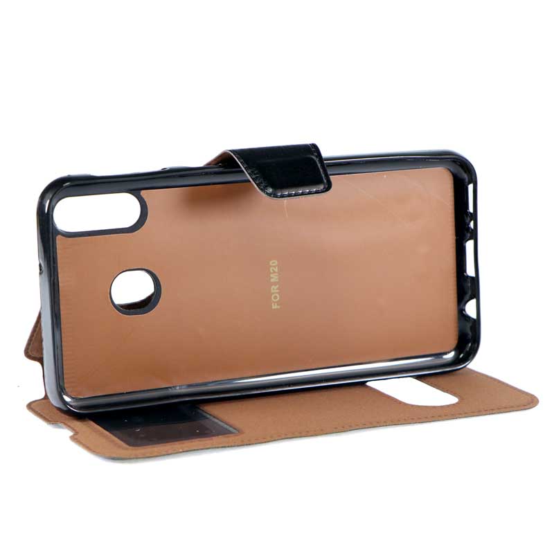 کیف چرمی سامسونگ M20 مشکی