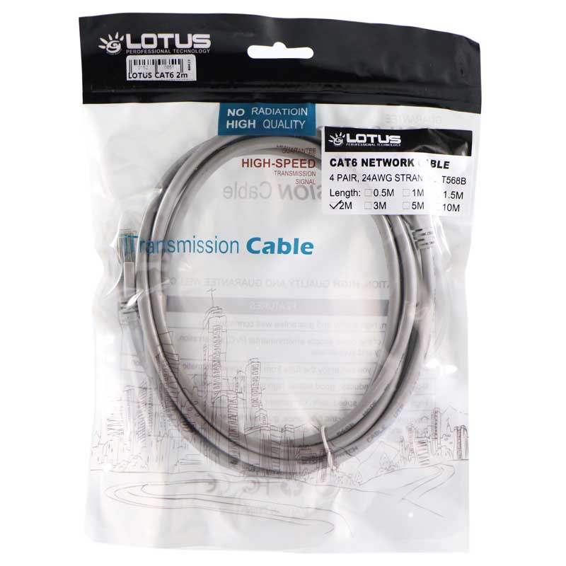 کابل Lotus Cat6 2m
