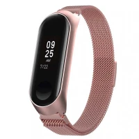 بند فلزی دستبند سلامتی Mi Band 3 / 4 Milanese