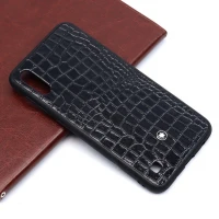 قاب چرمی Mont Blanc سامسونگ Galaxy M10 مشکی