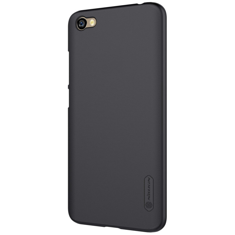 قاب اورجینال ضدضربه Super Frosted نیلکین Xiaomi Redmi Note 5A مشکی + محافظ صفحه نمایش TPU
