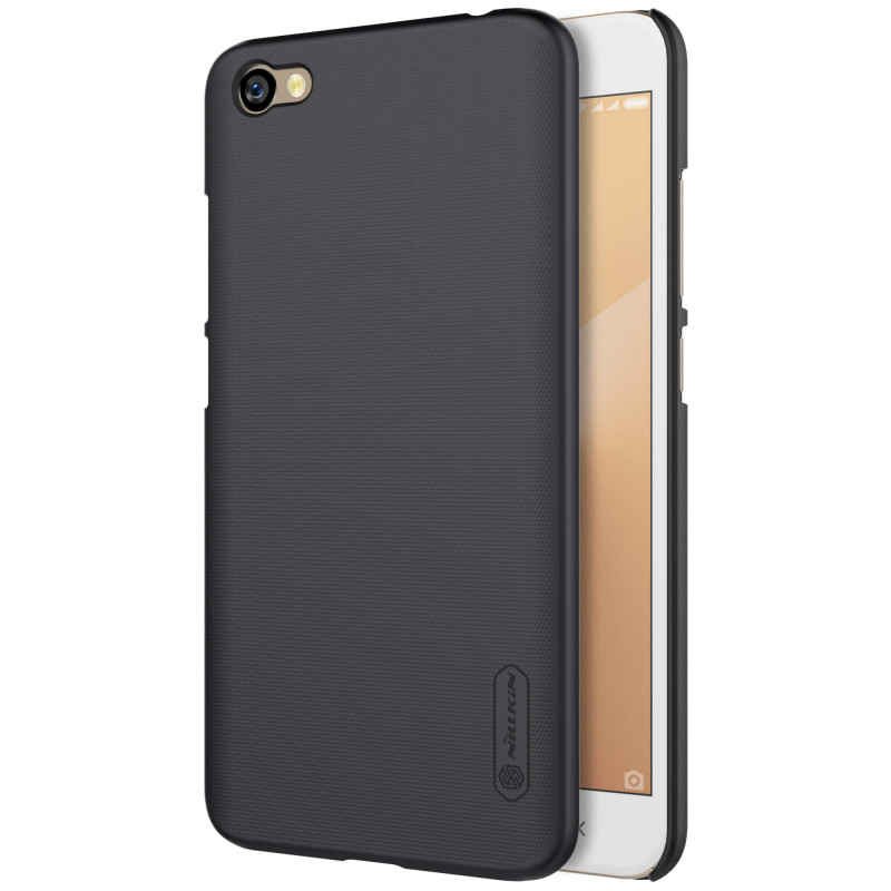 قاب اورجینال ضدضربه Super Frosted نیلکین Xiaomi Redmi Note 5A مشکی + محافظ صفحه نمایش TPU