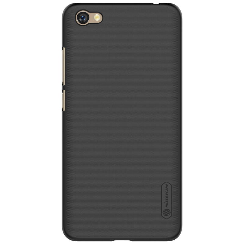 قاب اورجینال ضدضربه Super Frosted نیلکین Xiaomi Redmi Note 5A مشکی + محافظ صفحه نمایش TPU