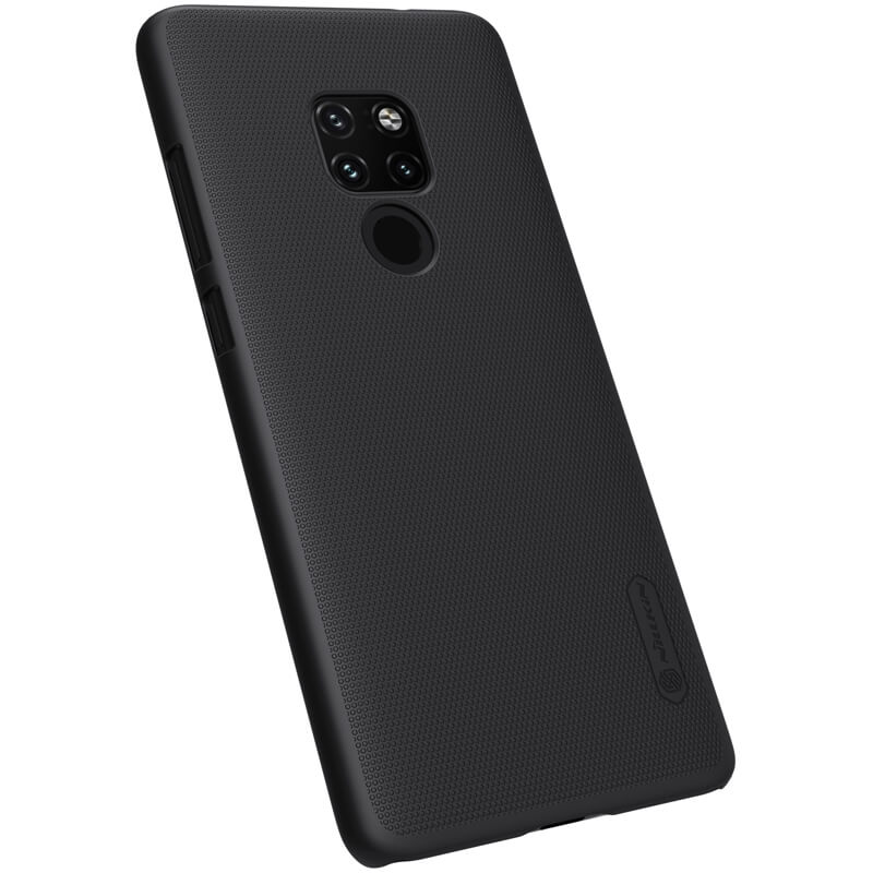قاب اورجینال ضدضربه Super Frosted نیلکین Huawei Mate 20 مشکی + استند