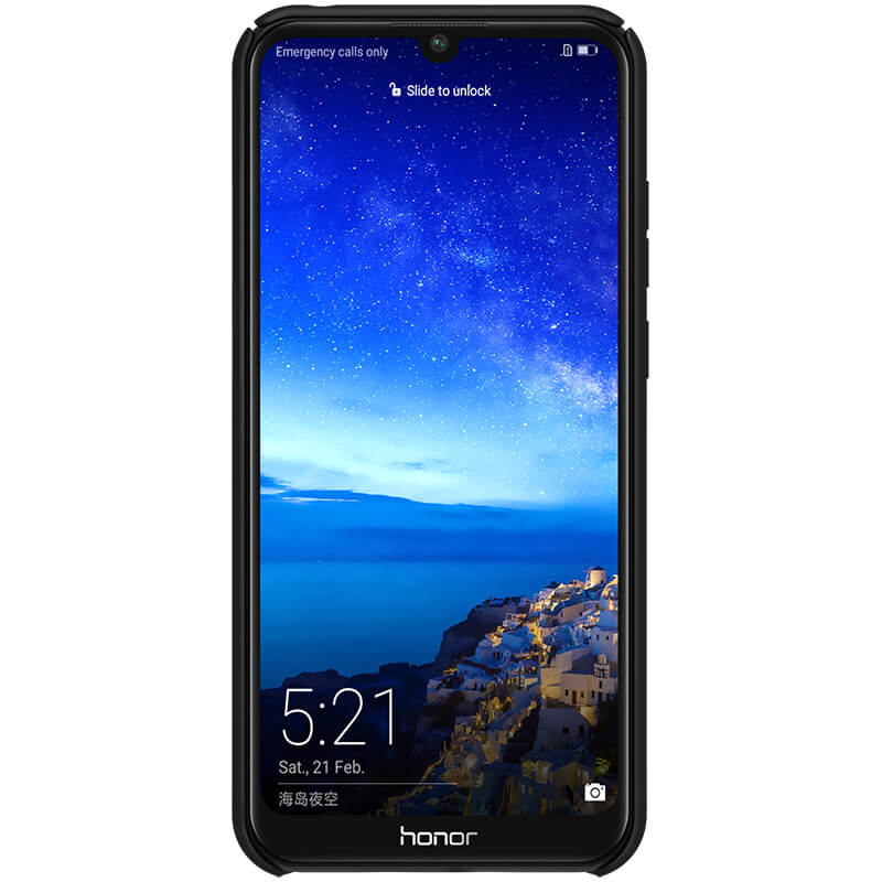 قاب اورجینال ضدضربه Super Frosted نیلکین Huawei Y6 Pro مشکی + استند