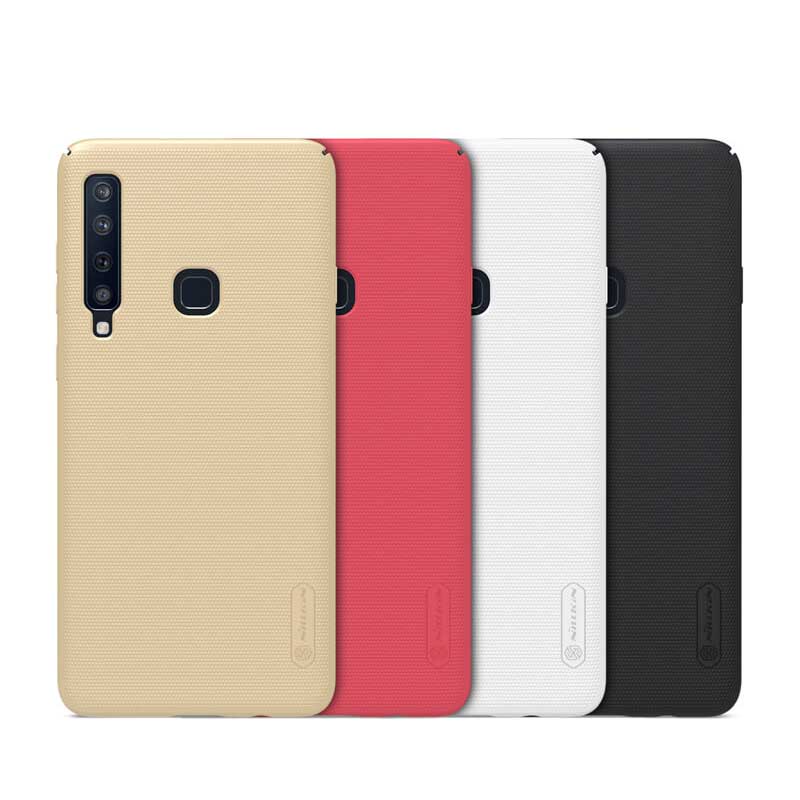 قاب اورجینال ضدضربه Super Frosted نیلکین Samsung A9 2018 + استند