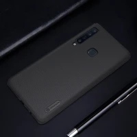 قاب اورجینال ضدضربه Super Frosted نیلکین Samsung A9 2018 + استند