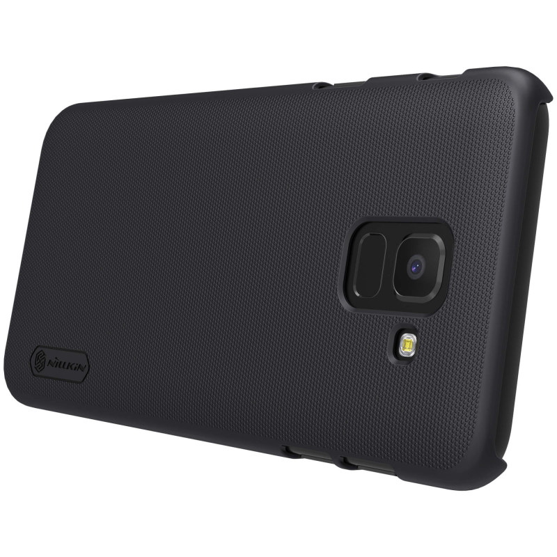 قاب اورجینال ضدضربه Super Frosted نیلکین Samsung J6 + استند