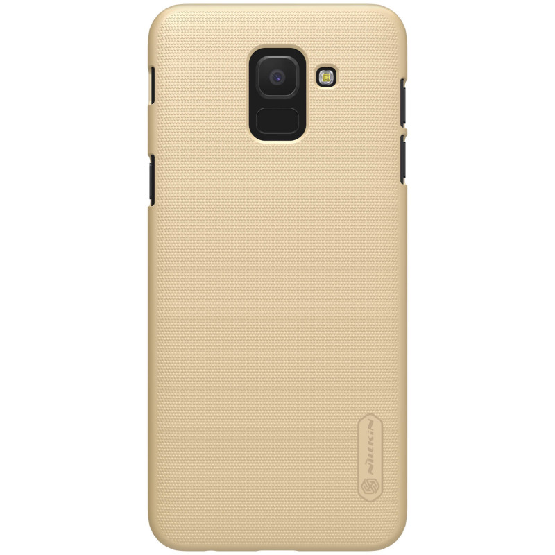 قاب اورجینال ضدضربه Super Frosted نیلکین Samsung J6 + استند