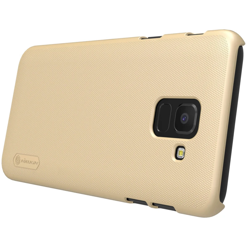 قاب اورجینال ضدضربه Super Frosted نیلکین Samsung J6 + استند