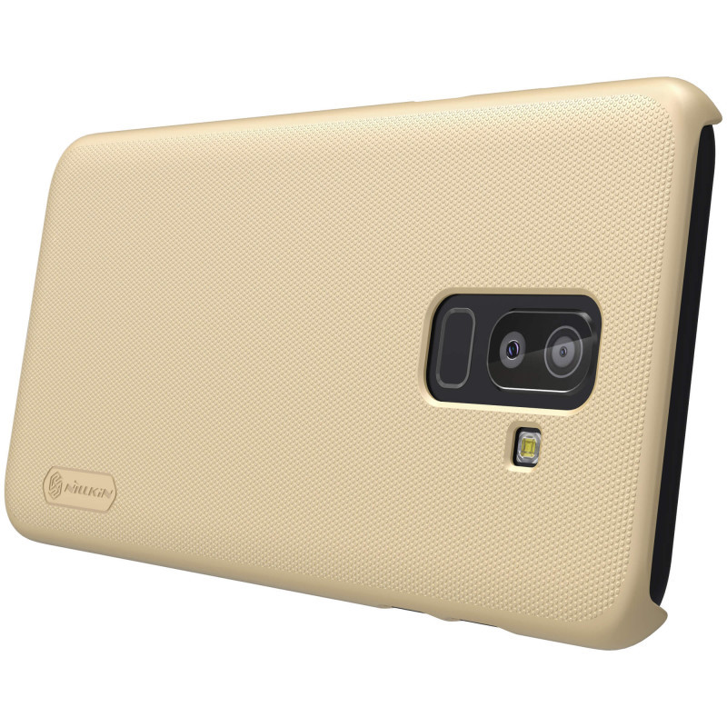 قاب اورجینال ضدضربه Super Frosted نیلکین Samsung J8 + استند