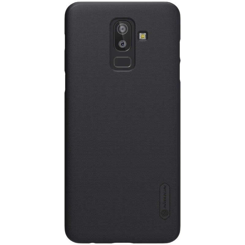 قاب اورجینال ضدضربه Super Frosted نیلکین Samsung J8 + استند