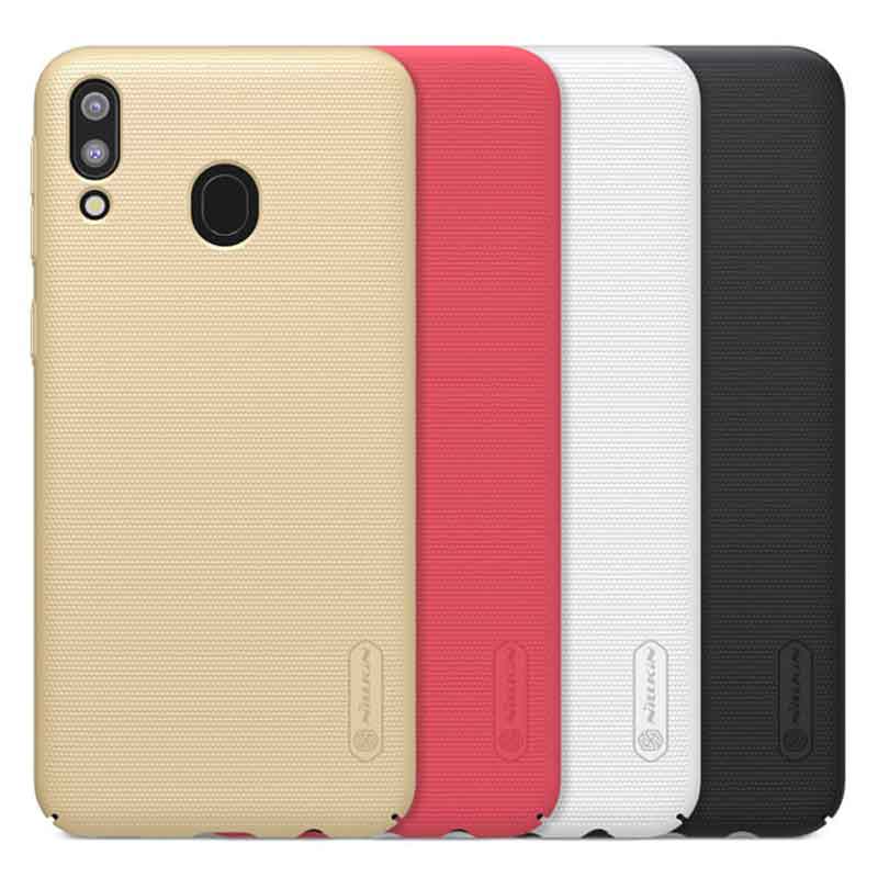 قاب اورجینال ضدضربه Super Frosted نیلکین Samsung M20 + استند