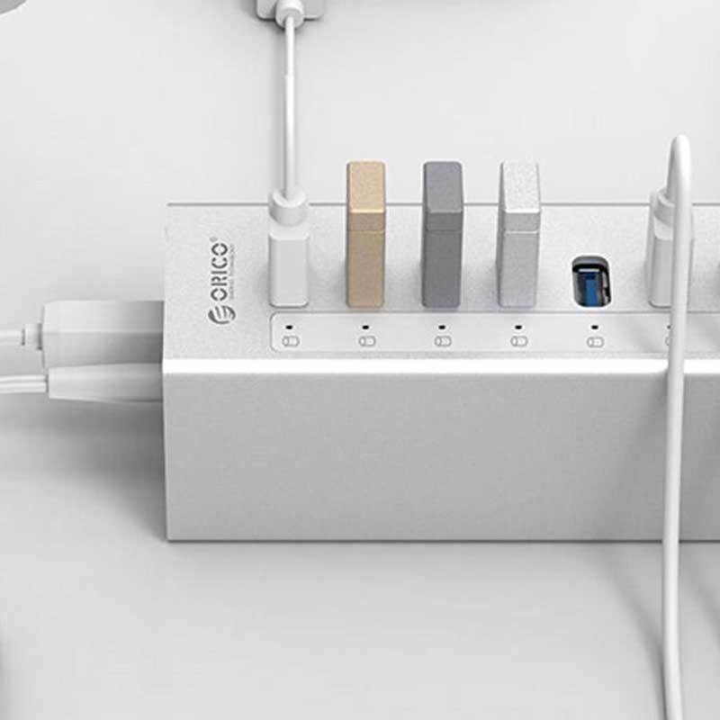 هاب 15 پورت USB3.0 اوریکو A3H13P2