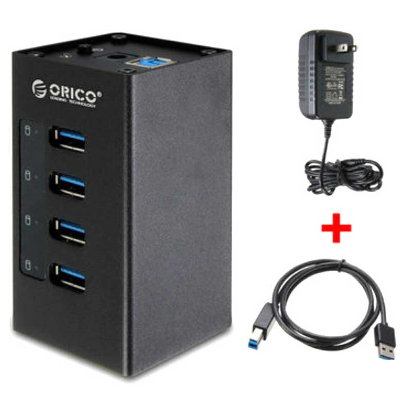 هاب 4 پورت USB3.0 اوریکو A3H4